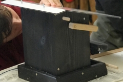 Deckel auf und zu testen